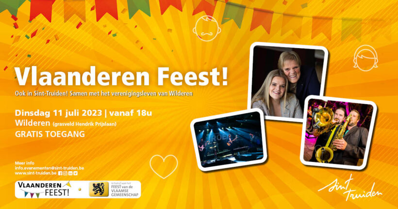 Vlaanderen Feest In Wilderen - Truineer